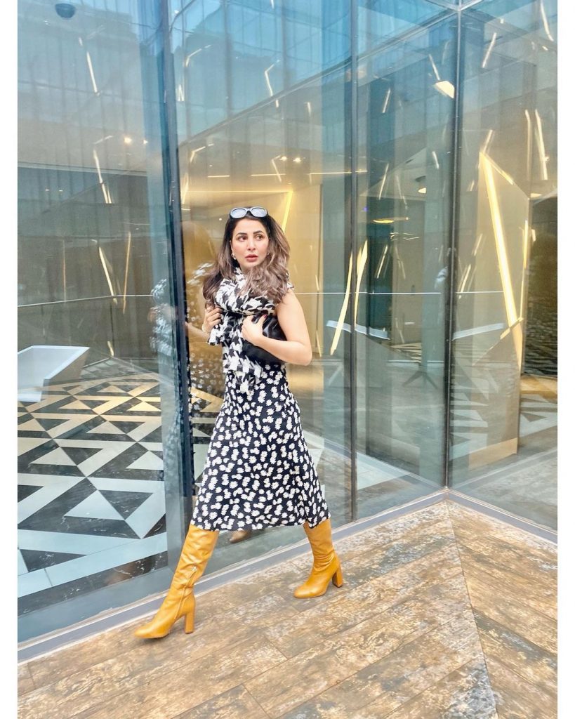 Areeba Habib Giving Winter Fashion Inspiration