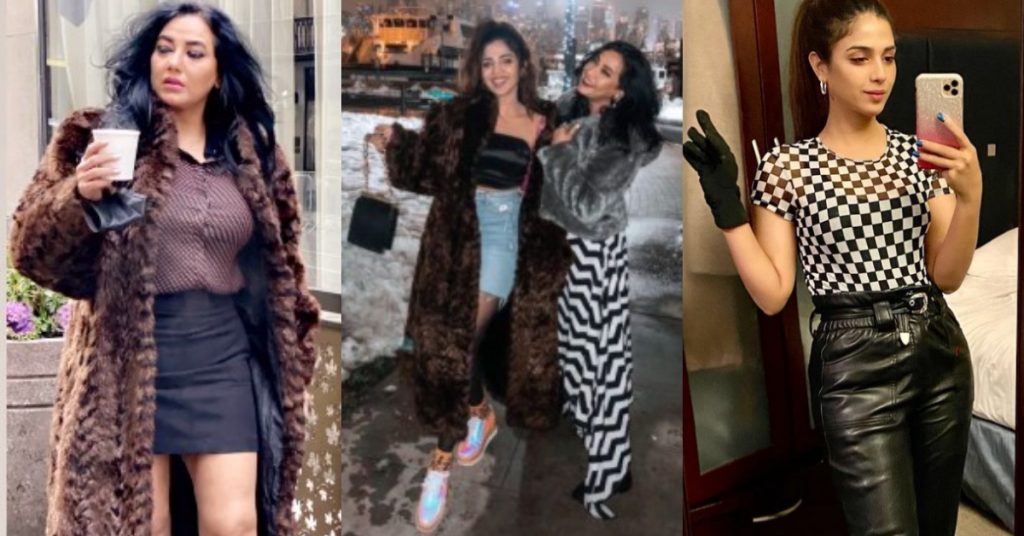 Ayesha Gul And Sonya Hussyn Vacationing In New York