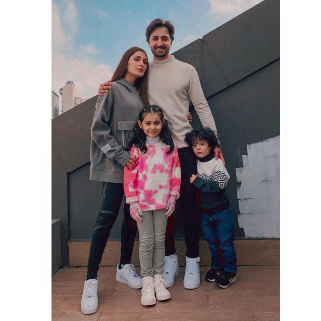 Ayeza Khan and Danish Taimoor with Family - Latest Pictures