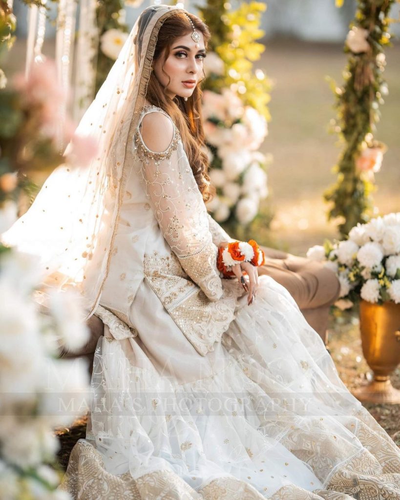 Azekah Daniel Latest Bridal Shoot for Royli Salon | Reviewit.pk