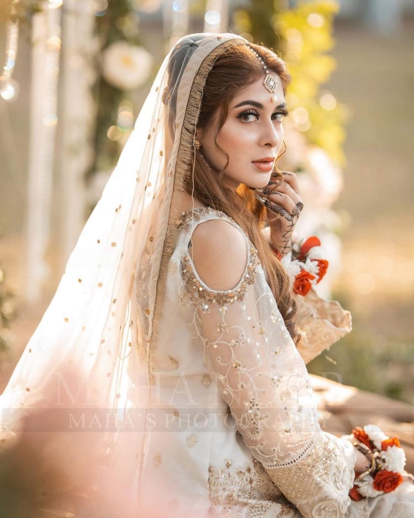 Azekah Daniel Latest Bridal Shoot for Royli Salon | Reviewit.pk