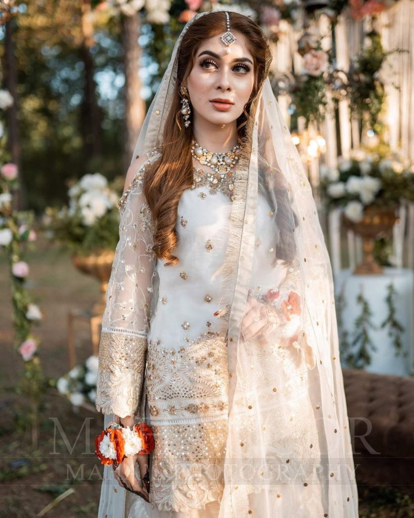 Azekah Daniel Latest Bridal Shoot for Royli Salon | Reviewit.pk