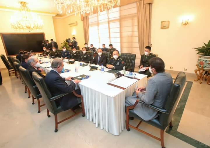 Imran Khan met with Chinese defence minister