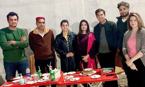 Iqrar ul Hassan Wife Farah Yousaf Birthday Pictures