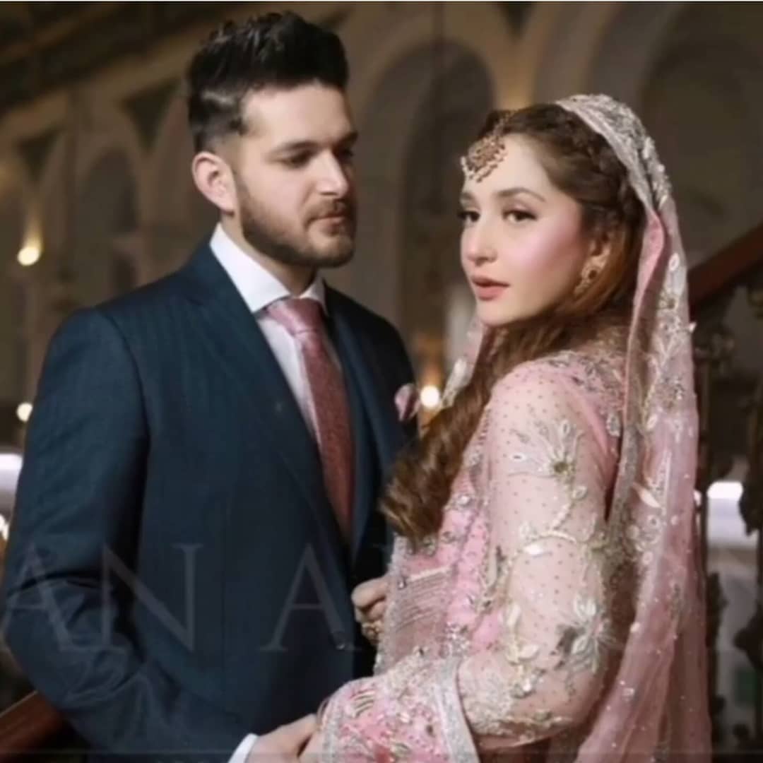 Naimal Khawar Sister Fiza Walima Reception Pictures