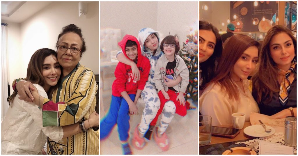 Unseen Family Photos of Maira Khan