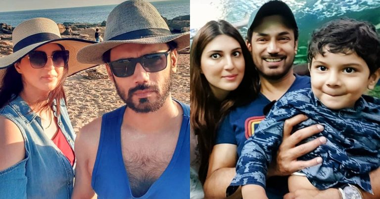 Latest Pictures of Zahid Ahmed With His Wife