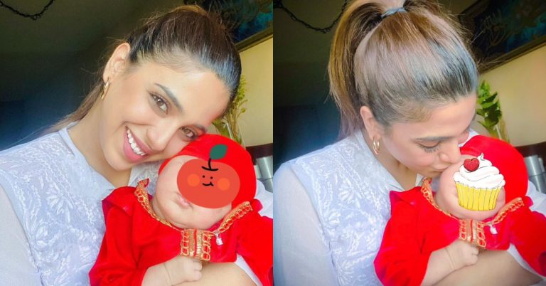 Sonya Hussyn Revels The Reason Of Hiding Her Baby Niece’s Face