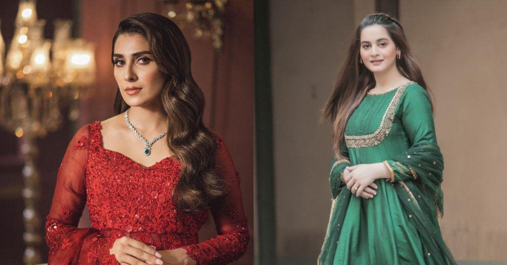 Tough Competition Between Ayeza Khan And Aiman Khan