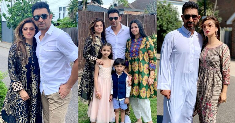Former Cricketer Azhar Mehmood with his Family – Latest Pictures