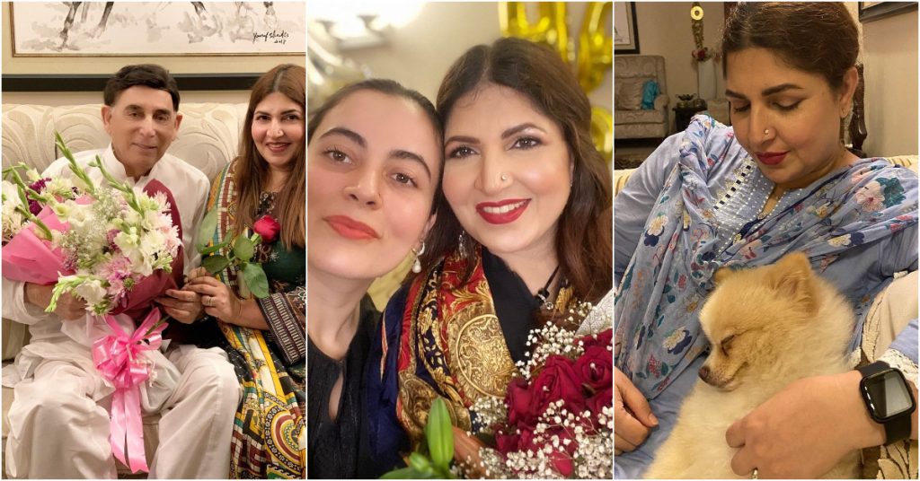 Latest Pictures of Shagufta Ejaz With Her Family