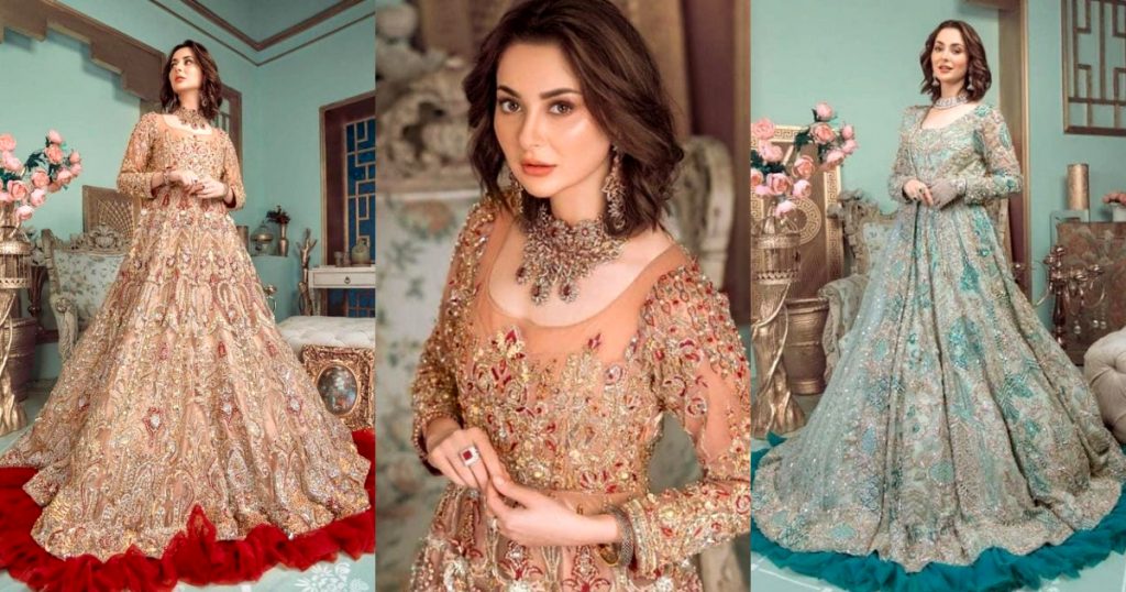 Hania Amir Looks Ravishing In Latest Bridal Shoot