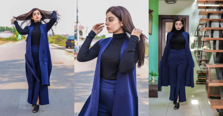Yashma Gill Looks Super Chic In  Long Turtleneck Outfit