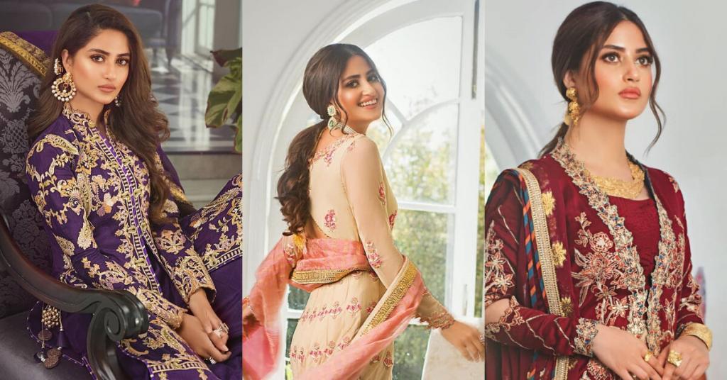 Latest Upcoming Collection Of Asim Jofa Featuring Sajal Ali