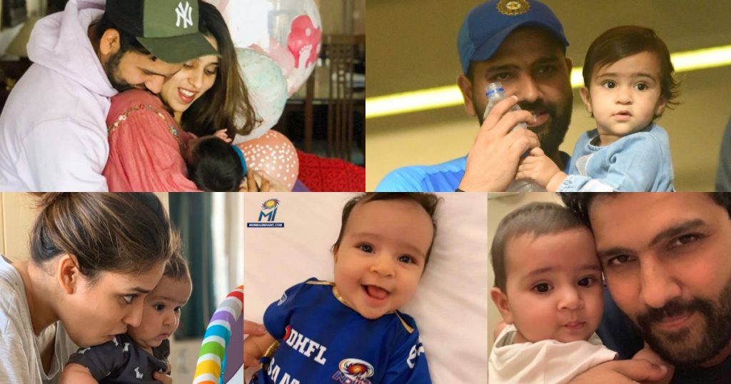 Rohit Sharma Daughter | 10 Adorable Pictures