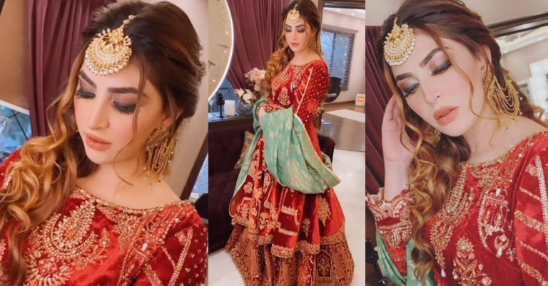 Naimal Khawar Looks Like A Dream On Her Sister’s Mehndi