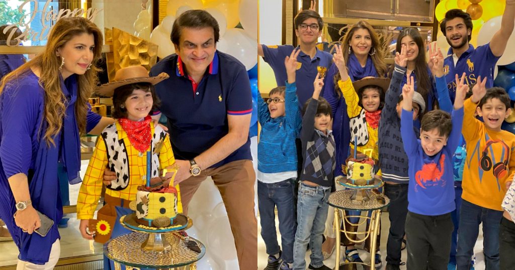 Producer Abdullah Kadwani Celebrating His Son Birthday