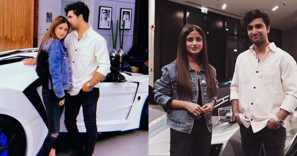 Ahad Raza Mir and Sajal Aly - Latest Beautiful Clicks