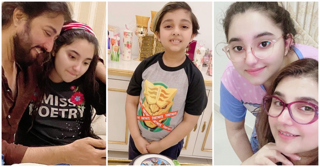 Latest Family Photos of Javeria Saud