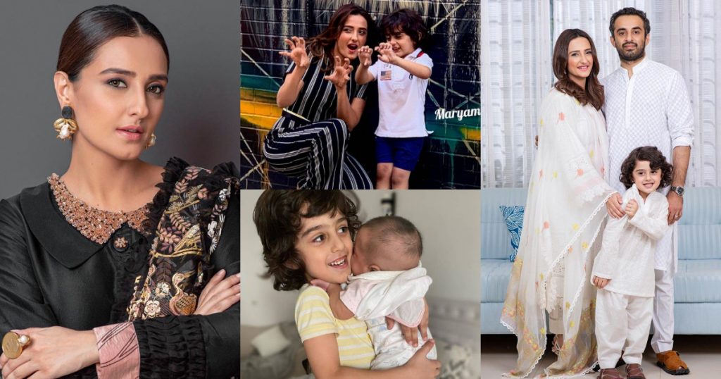 Beautiful Family Pictures Of Momal Sheikh