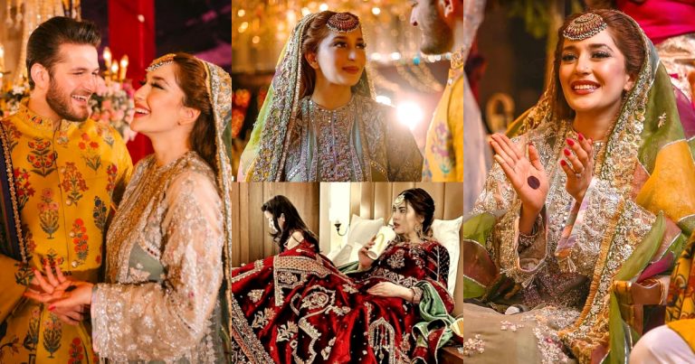 Naimal Khawar Sister Fiza Khawar Mehndi – New HD Pictures