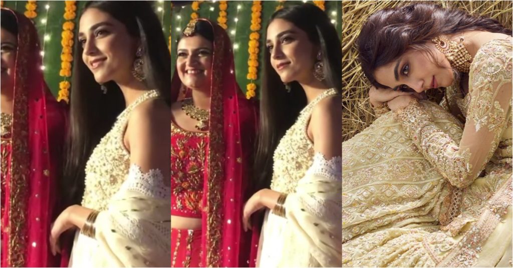 Maya Ali Spotted at Friend's Wedding