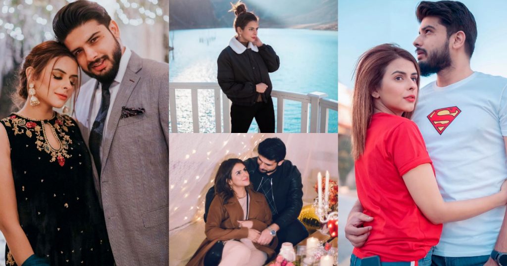 Model Waliya Najib Latest Clicks with her Husband