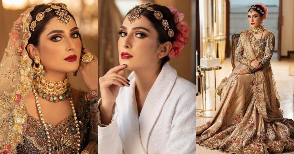 Ayeza Khan Left Her Fans Stunned With Her New Bridal Look