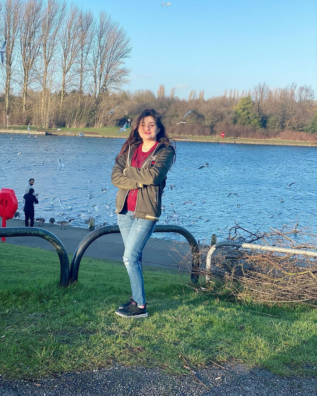 Singer Gul Panra Enjoying Snow in Murree - Beautiful Clicks