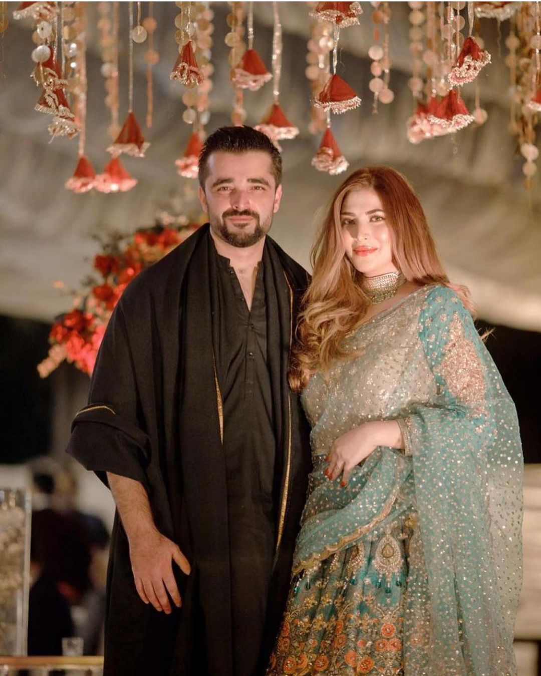 Hamza Ali Abbasi and Naimal Khawar Pictures from Wedding
