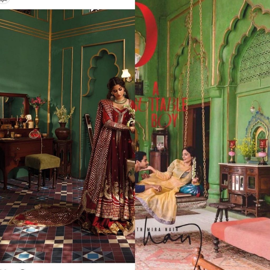 Here's How This Photoshoot Of Zara Shahjahan Is Blatant Copy Of A Suitable Boy