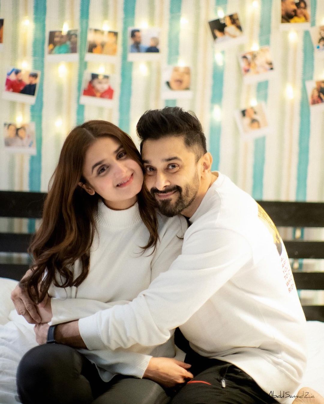 Hira and Mani Son Ibrahim Beautiful Birthday Photoshoot