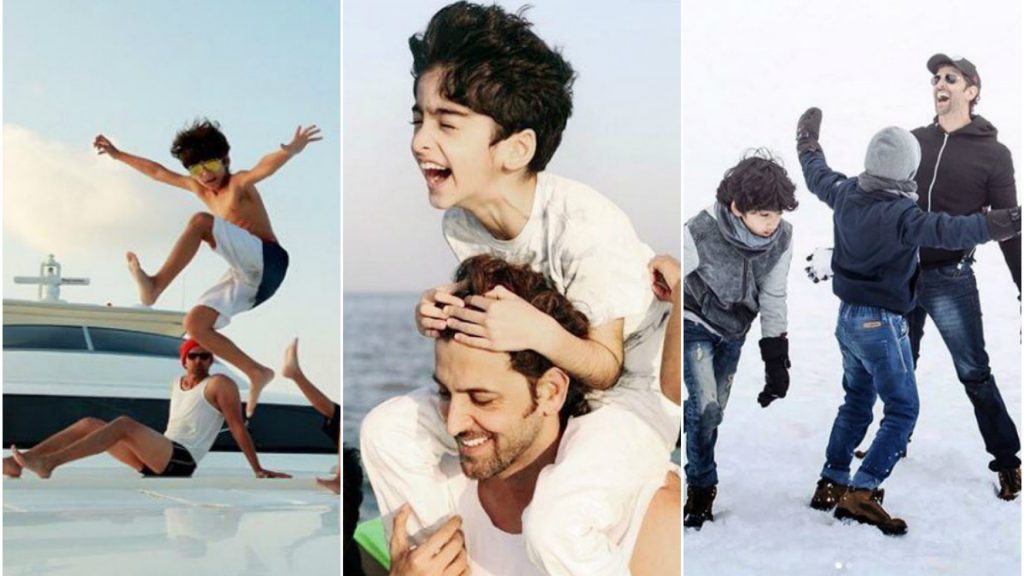 Hrithik Roshan Son | 10 Praiseworthy Pictures