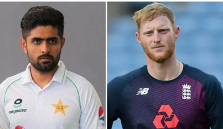 Babar Azam condoles with Ben Stokes