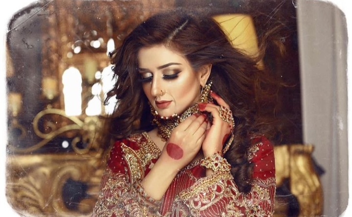 Latest Bridal Shoot Of Tik Tok Star Jannat Mirza