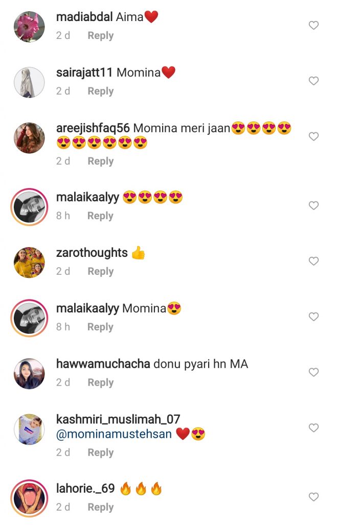 Fans Loved Decent Dressing of Momina Mustehsan