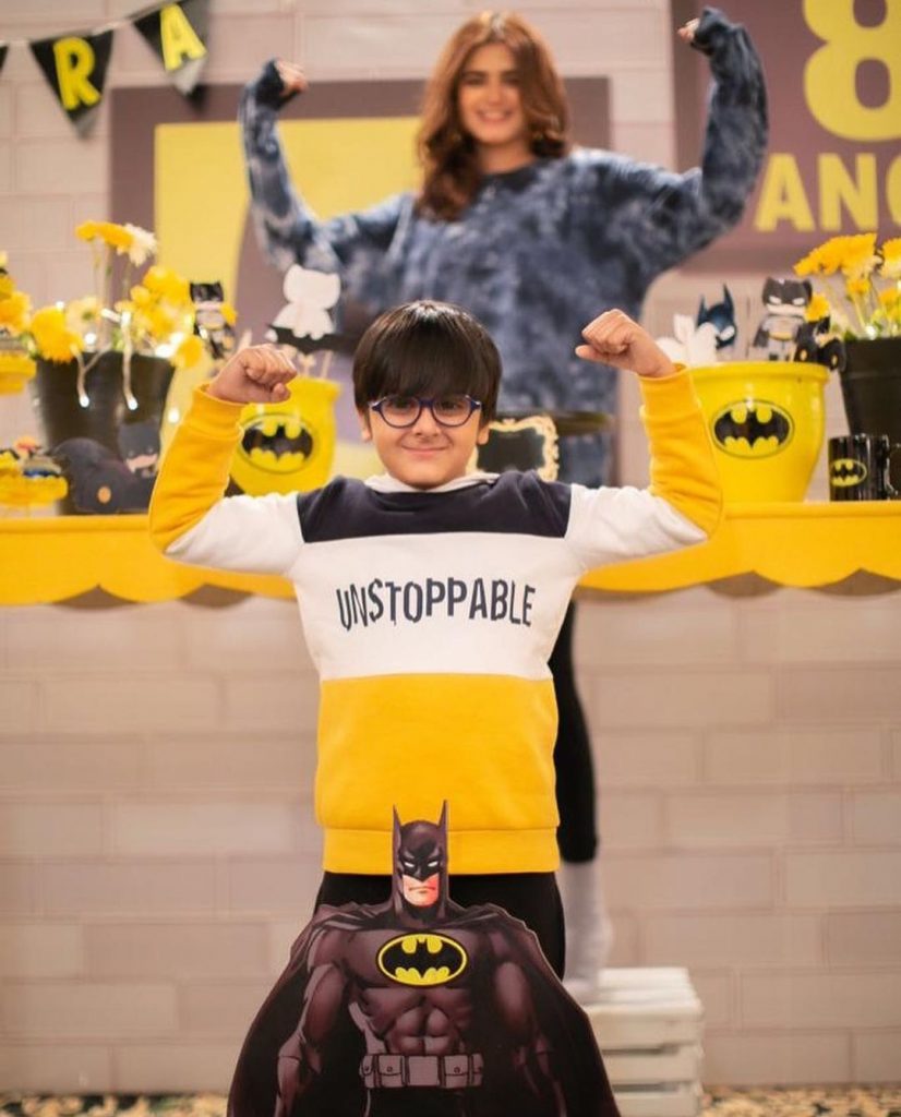 Hira Mani Celebrates her son's BatMan-Themed Birthday