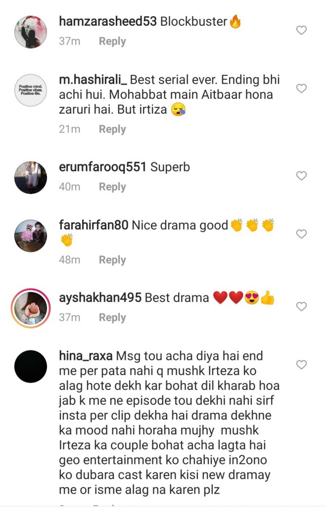 Raaz-e-Ulfat Last Episode - Public Reaction