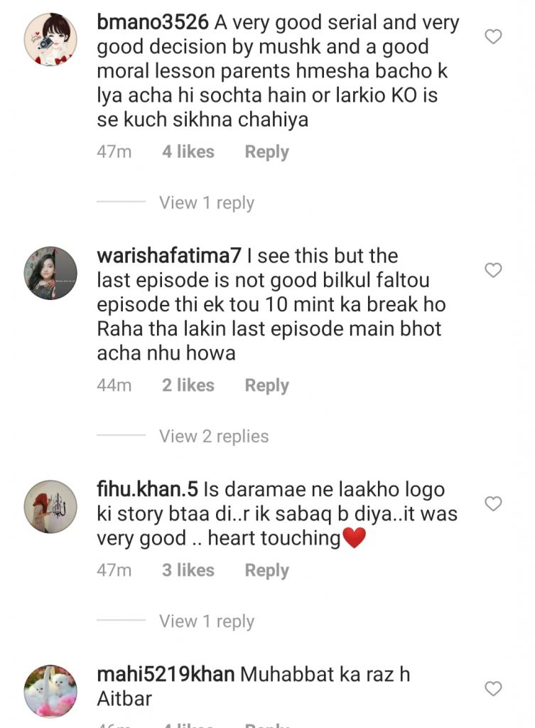 Raaz-e-Ulfat Last Episode - Public Reaction