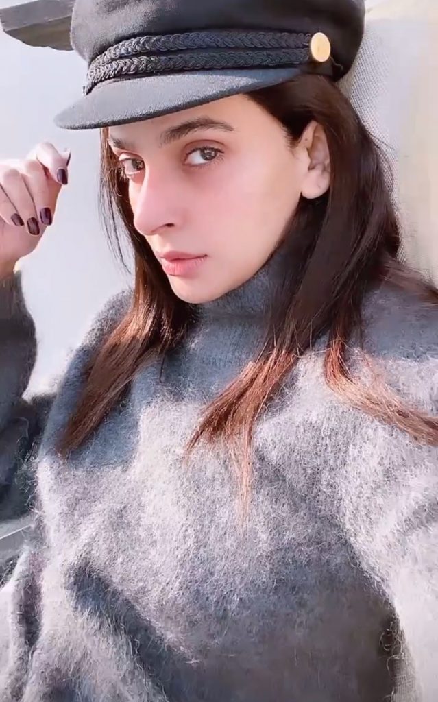 Saba Qamar Cozy Winter Look