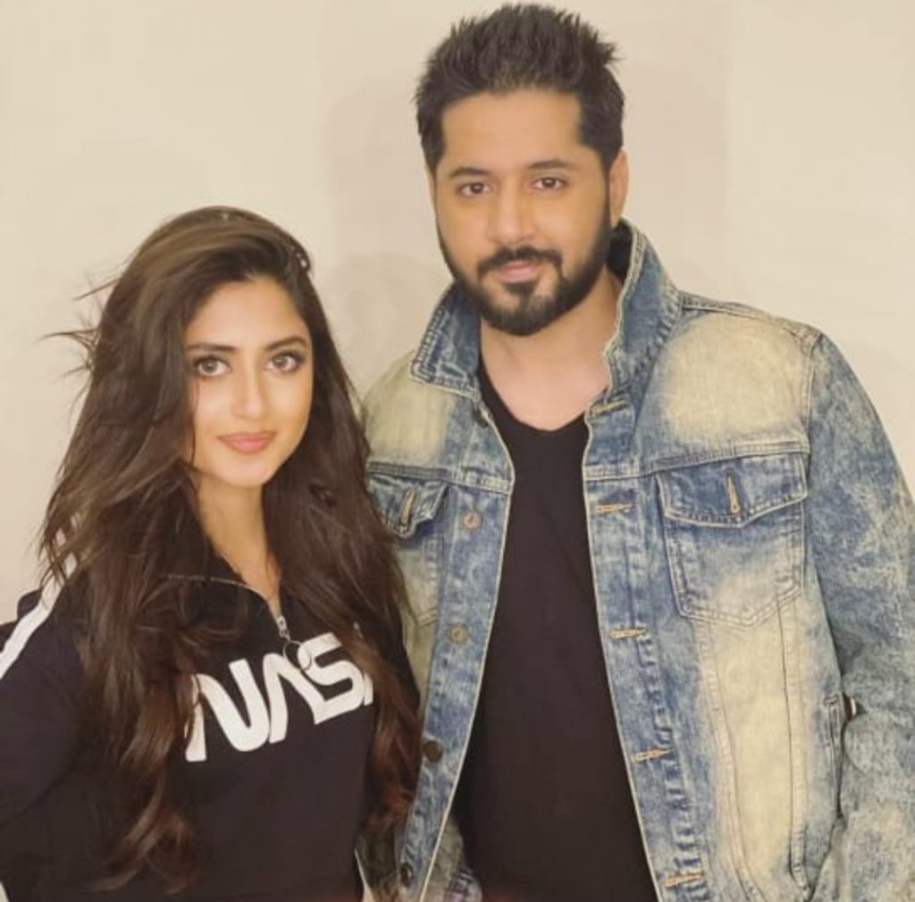 Imran Ashraf Shares Picture With Sajal Aly