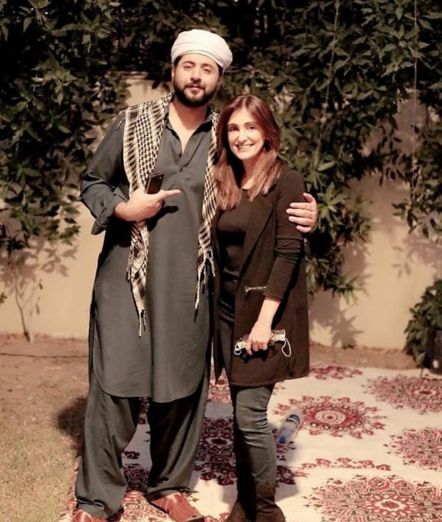 Imran Ashraf Shares Picture With Sajal Aly