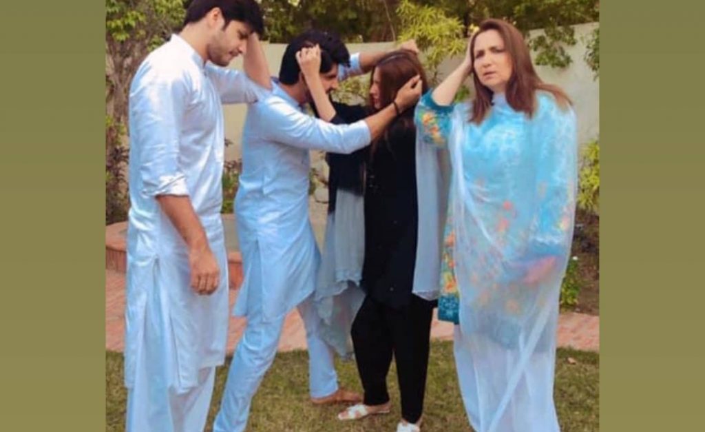 BTS Pictures of Hum TV Drama Dil Tanha Tanha