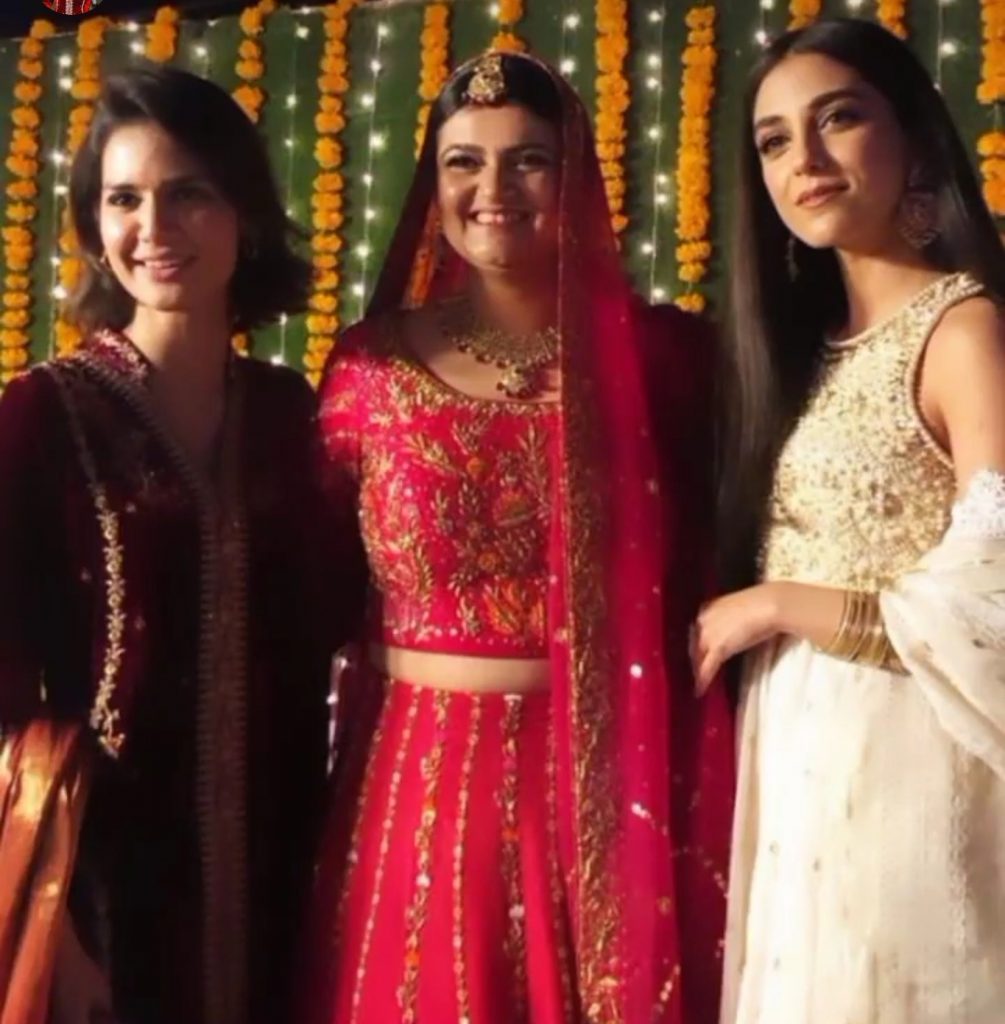 Maya Ali Spotted at Friend's Wedding