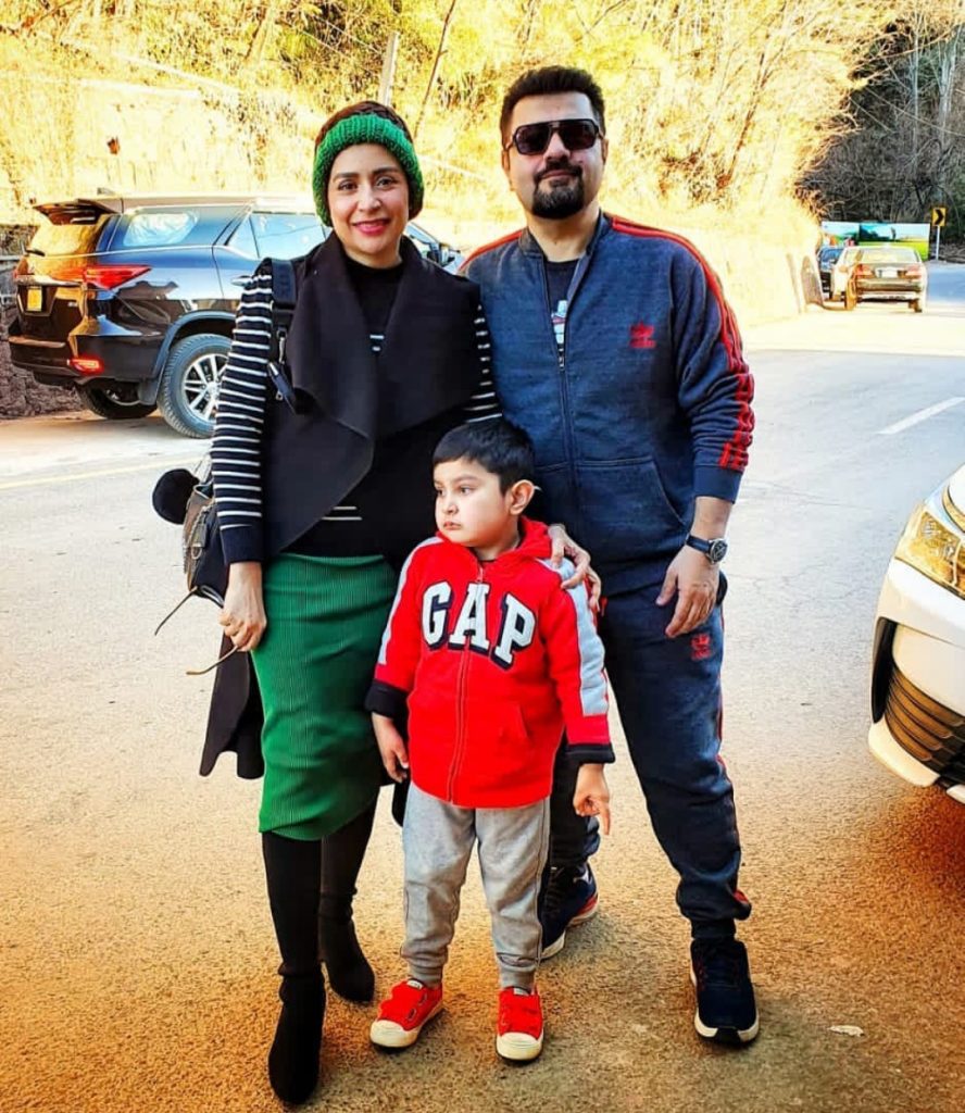 Ahmad Ali Butt Vacationing with Family