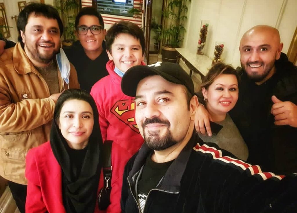 Ahmad Ali Butt Vacationing with Family