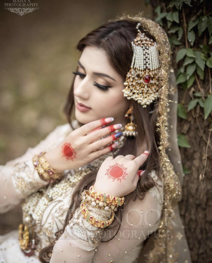 Latest Bridal Photoshoot Of Jannat Mirza