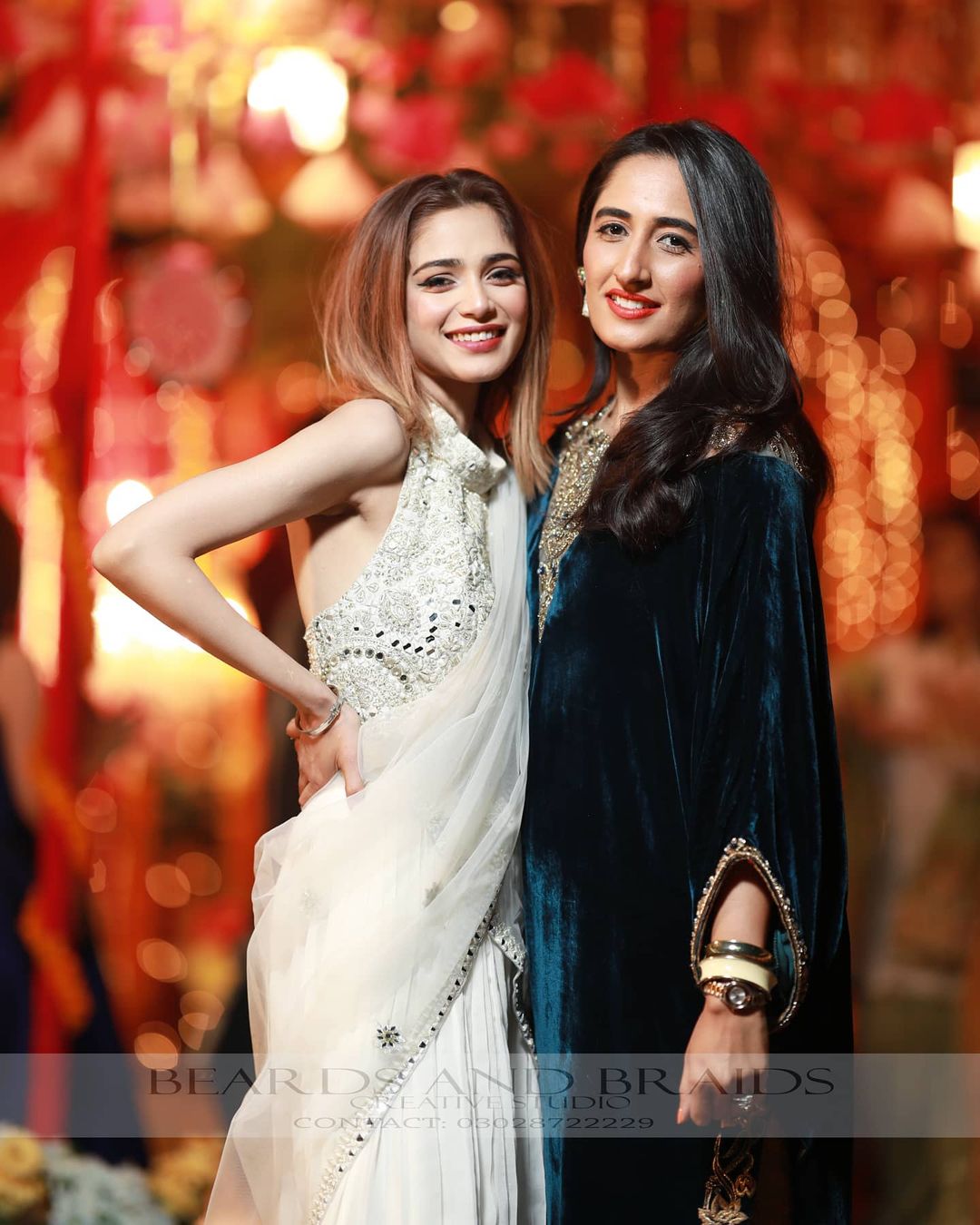 Singer Aima Baig Sister Komal Baig Mayoun Pictures