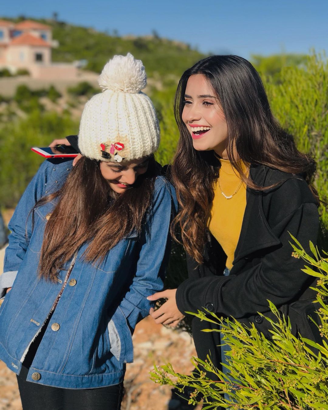 Actress Laiba Khan Clicks at Gorakh Hill Station in Sindh