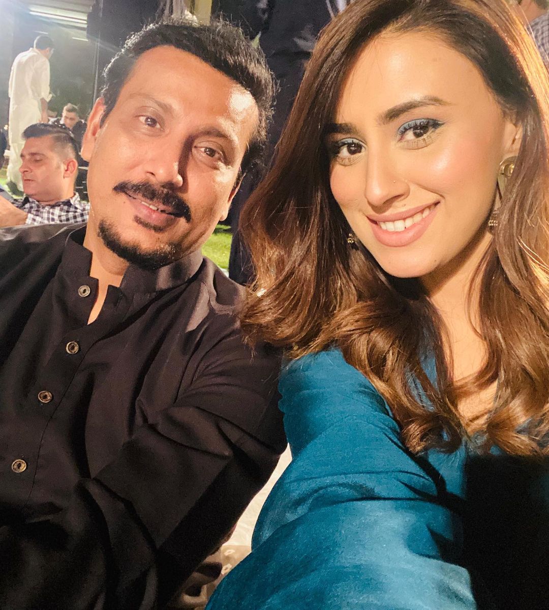 Madeha Naqvi with Husband Faisal Sabzwari - Latest Pictures